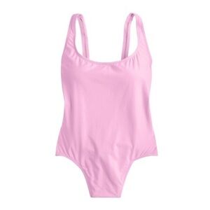 J.‎ Crew Scoopneck One Piece Swimsuit Pink Medium NWT